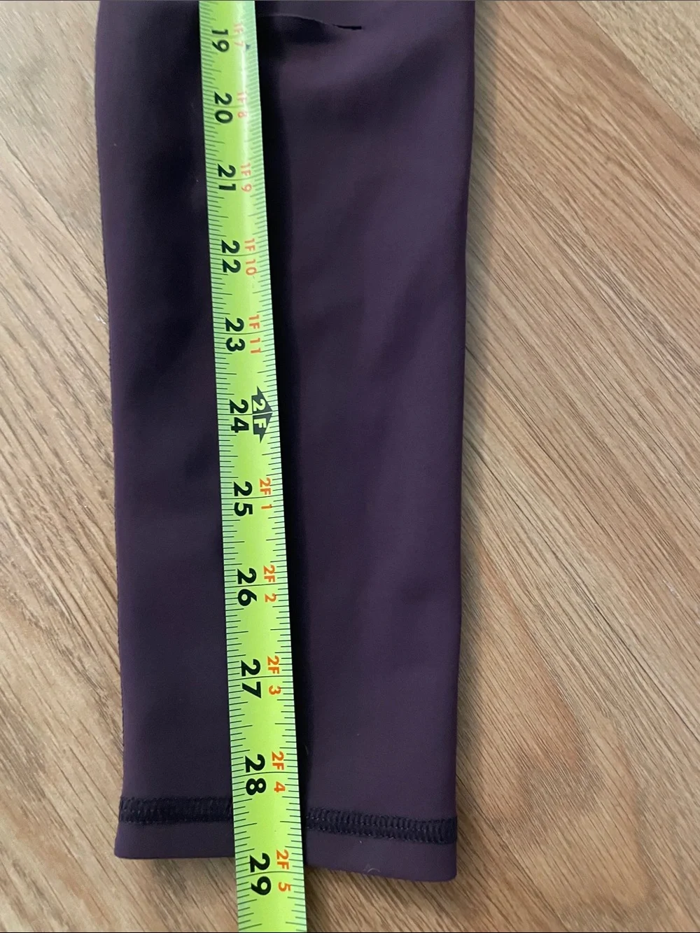 Alo Yoga High Waist Warrior Leggings Plum Purple Size Small Cutout Yoga Pants